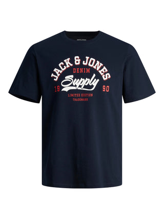 JACK & JONES LOGO CREW NECK T-SHIRT