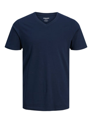 JACK & JONES PLAIN V-NECK T-SHIRT