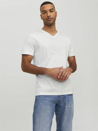 JACK & JONES PLAIN V-NECK T-SHIRT