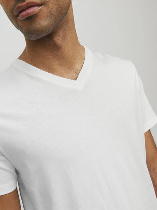 JACK & JONES PLAIN V-NECK T-SHIRT