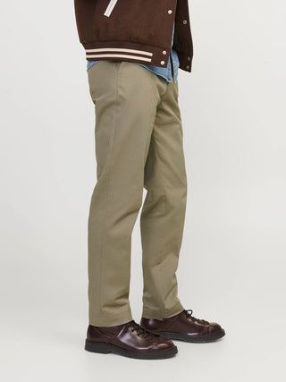 JACK & JONES RELAXED FIT CHINO TROUSERS